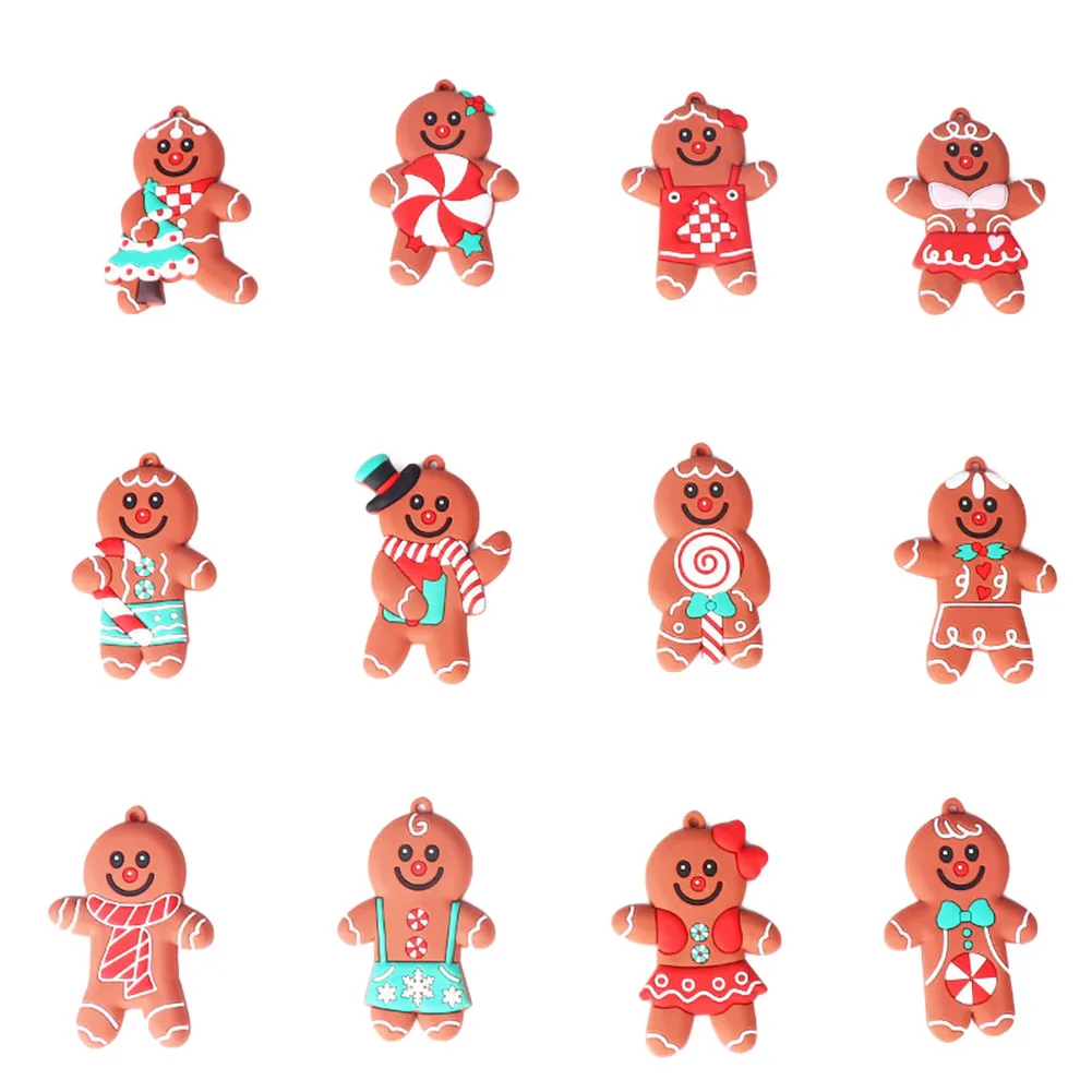 6-12pcs Christmas Gingerbread Man Ornaments Set For Christmas Tree Hanging Pendant Kids Gift Christmas Party New Year Decoration
6-12pcs Christmas Gingerbread Man Ornaments Set For Christmas Tree Hanging Pendant Kids Gift Christmas Party New Year Decoration
