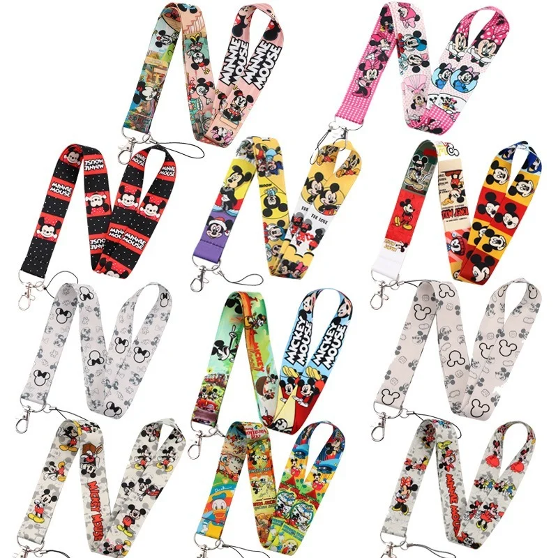 Disney Mickey Mouse Donald Duck PVC Card Keychain Neck Strap Badge Holder ID Card Lanyard Pendant Card Holder Accessories
Disney Mickey Mouse Donald Duck PVC Card Keychain Neck Strap Badge Holder ID Card Lanyard Pendant Card Holder Accessories
