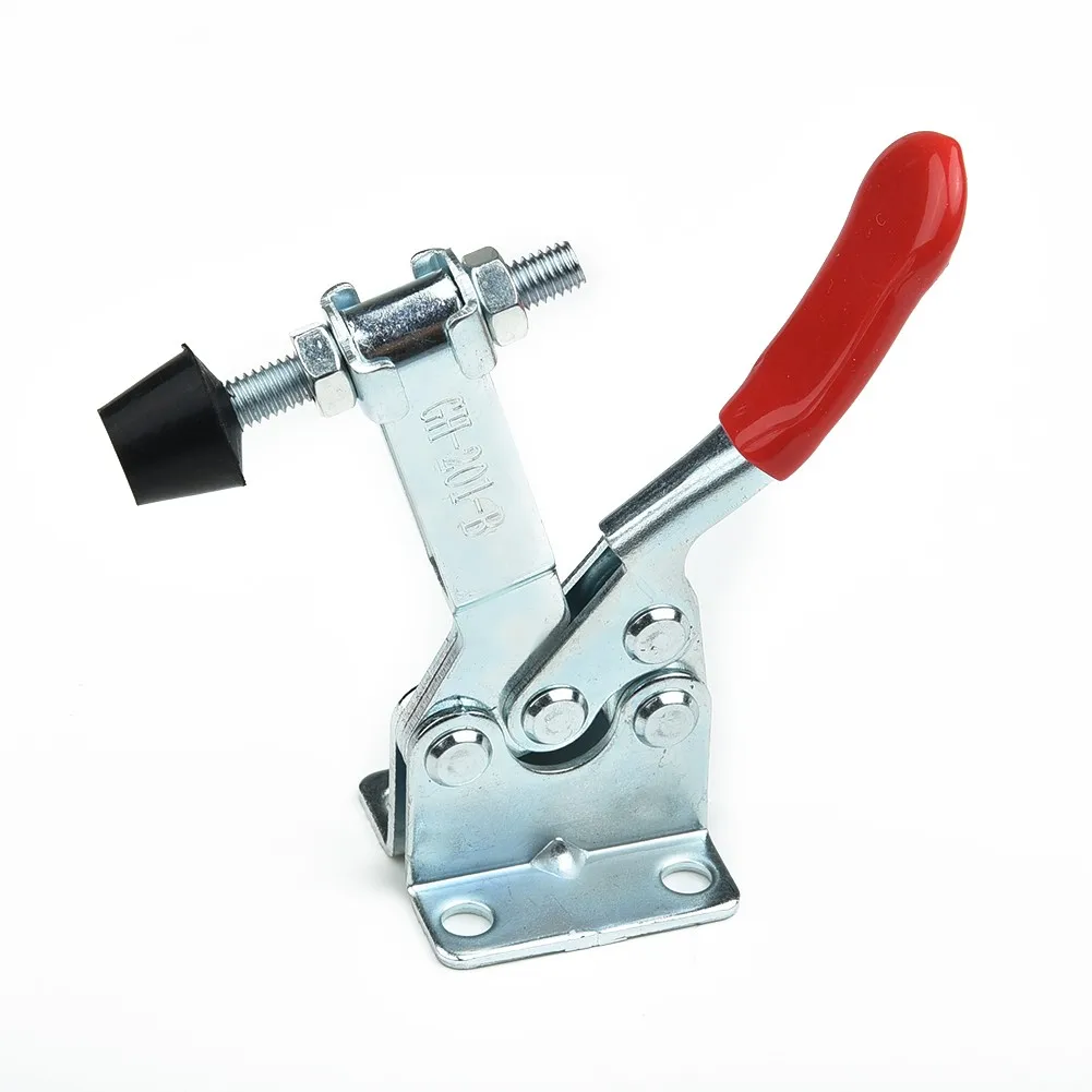 4 PCS GH-201B Quick Clamps Horizontal Toggle Clamp Quick-Release Toggle Clamps Set Vertical Toggle Clamp Hand Clip Tool
4 PCS GH-201B Quick Clamps Horizontal Toggle Clamp Quick-Release Toggle Clamps Set Vertical Toggle Clamp Hand Clip Tool