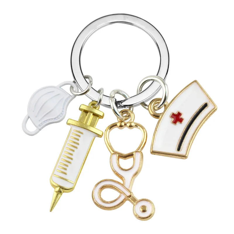 Handmade Jewelry Key Chain, Medical Syringe, Stethoscope, Nurse, Medical Syringe, Doctor Label Key Chain
Handmade Jewelry Key Chain, Medical Syringe, Stethoscope, Nurse, Medical Syringe, Doctor Label Key Chain