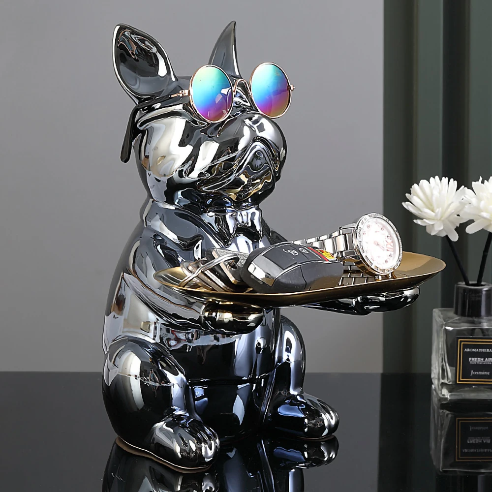 Декоративная фигурка французского бульдога, Керамическая скульптура собаки, аксессуары для домашнего декора гостиной комнаты, статуя бульдога, украшение для стола
Декоративная фигурка французского бульдога, Керамическая скульптура собаки, аксессуары для домашнего декора гостиной комнаты, статуя бульдога, украшение для стола