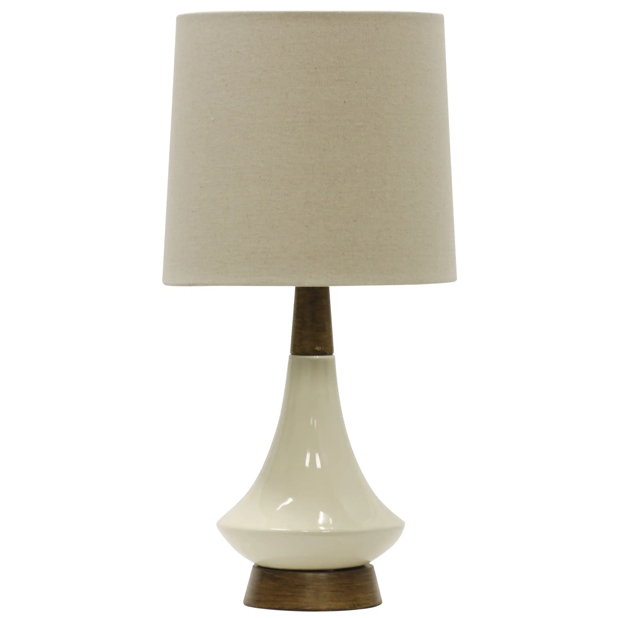 Ceramic Table Lamp - White Washed Wood/Cream Finish - Heathered Oatmeal Hardback Fabric Shade
Ceramic Table Lamp - White Washed Wood/Cream Finish - Heathered Oatmeal Hardback Fabric Shade