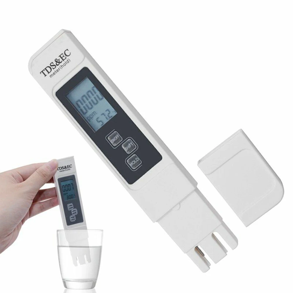 Temperature Meter Water Tester Water Quality Meter Temperature Meter 0-9999ppm Digital Display Multifunctional
Temperature Meter Water Tester Water Quality Meter Temperature Meter 0-9999ppm Digital Display Multifunctional