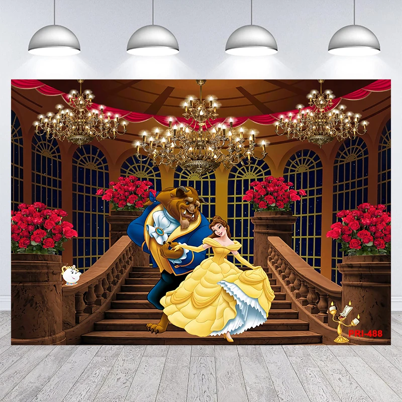 Disney Princess Wedding Castle Dreamy Rose Beauty and The Beast Belle Backdrop Girls Birthday Party Baby Shower Banner
Disney Princess Wedding Castle Dreamy Rose Beauty and The Beast Belle Backdrop Girls Birthday Party Baby Shower Banner