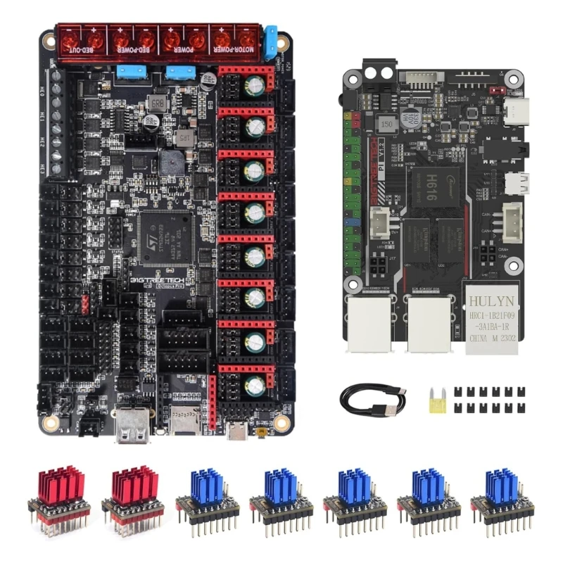 F3MA Комплект высокоскоростной 3D-печати Octopus h723 + Драйвер платы управления BTT PIV1.2
F3MA Комплект высокоскоростной 3D-печати Octopus h723 + Драйвер платы управления BTT PIV1.2