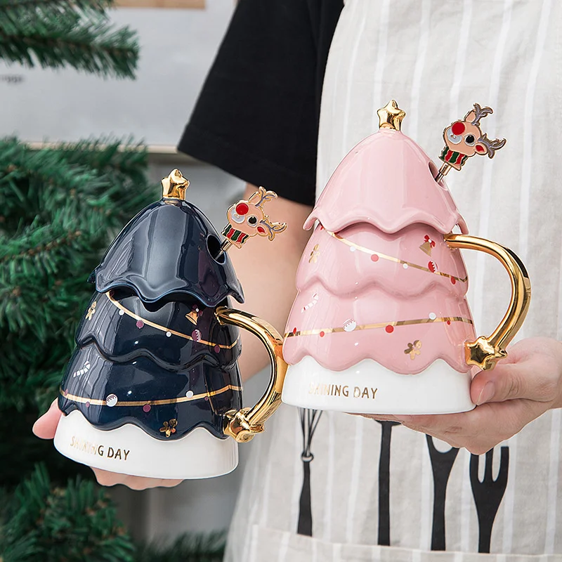 Christmas New Product Gift Box Creative New Gift with Lid Stirring Coffee Mug Cute Ceramic Cup Gift
Christmas New Product Gift Box Creative New Gift with Lid Stirring Coffee Mug Cute Ceramic Cup Gift