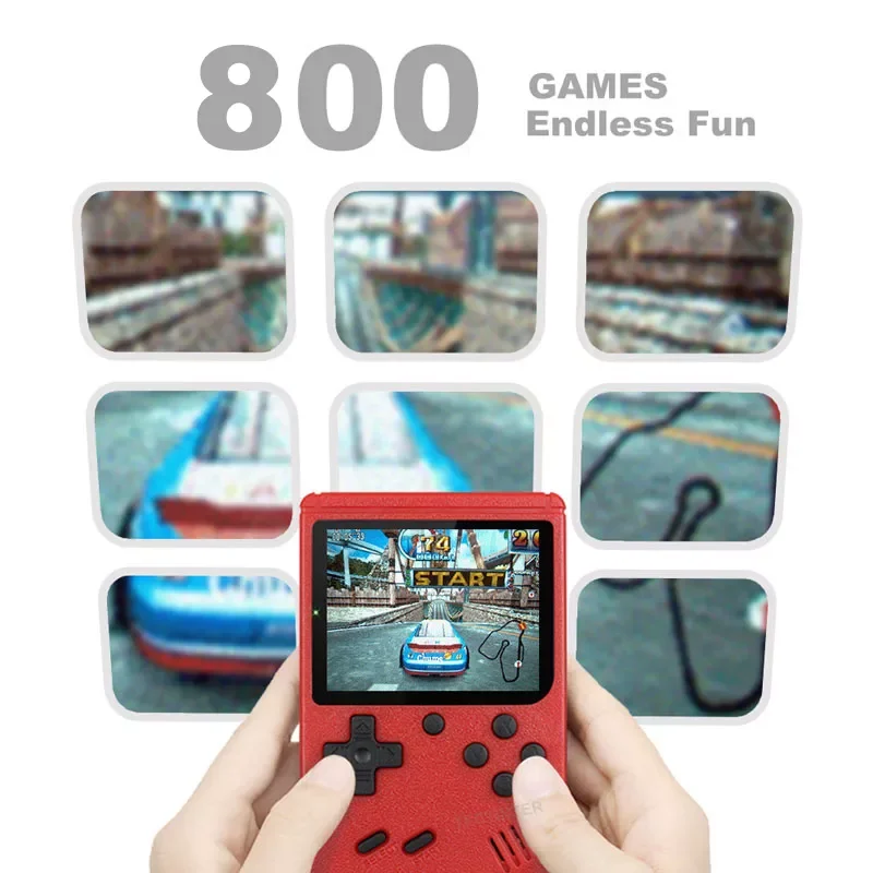 800 IN 1 Retro Video Game Console Handheld Game Portable Pocket Game Console Mini Handheld Player for Kids Gift
800 IN 1 Retro Video Game Console Handheld Game Portable Pocket Game Console Mini Handheld Player for Kids Gift