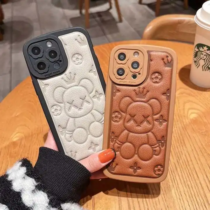Leather Embossed Print Luxury Bear Design Protection Phone Case for Iphone 12 11 XS 13 Pro Max Mini 6 6s 7 8 Plus SE2020 X XR
Leather Embossed Print Luxury Bear Design Protection Phone Case for Iphone 12 11 XS 13 Pro Max Mini 6 6s 7 8 Plus SE2020 X XR