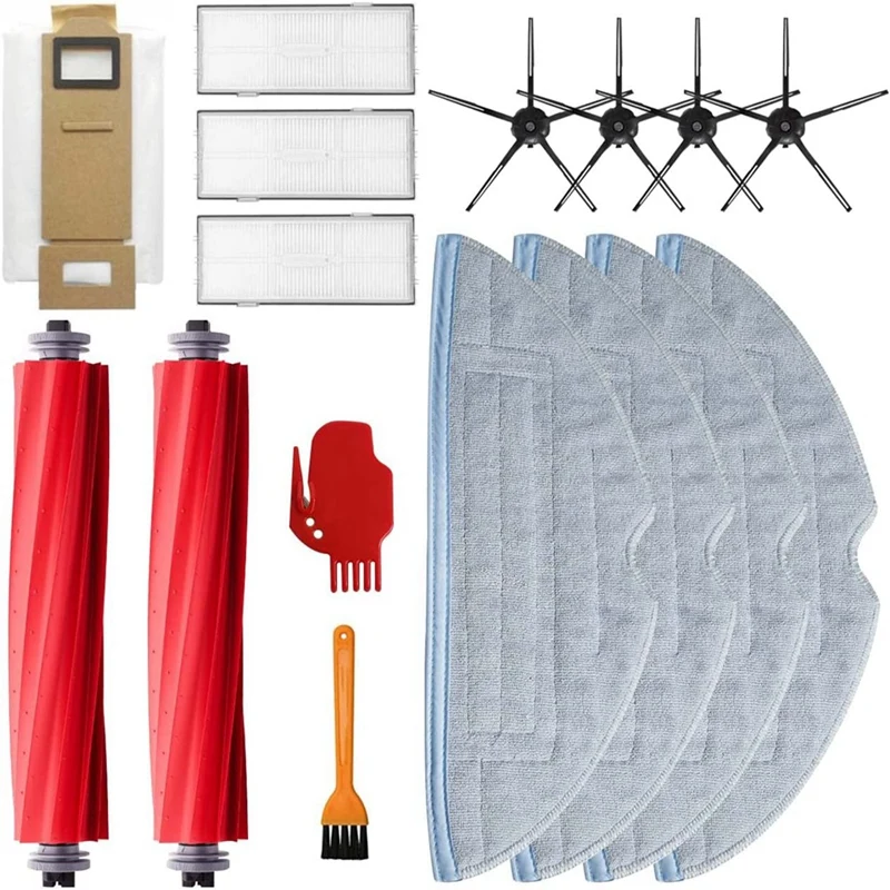 Replacement Part Main Brush Side Brushes HEPA Filters Compatible For Roborock S7 T7S Robotic Vacuum Accessories
Replacement Part Main Brush Side Brushes HEPA Filters Compatible For Roborock S7 T7S Robotic Vacuum Accessories