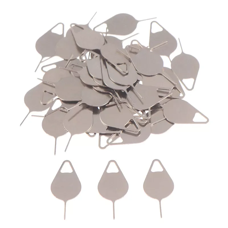 50pcs Sim Card Tray Removal Eject Pin Key Tool Stainless Steel Needle For IPhone IPad Samsung For Huawei Xiaomi
50pcs Sim Card Tray Removal Eject Pin Key Tool Stainless Steel Needle For IPhone IPad Samsung For Huawei Xiaomi