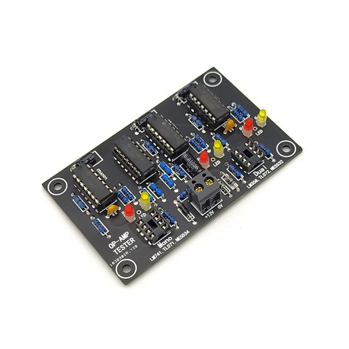 Operational Amplifier OP AMP Tester for Single Dual OPAMP TL071 TL072 TL081 TL082 Single/Dual Op Amp Test Board
Operational Amplifier OP AMP Tester for Single Dual OPAMP TL071 TL072 TL081 TL082 Single/Dual Op Amp Test Board