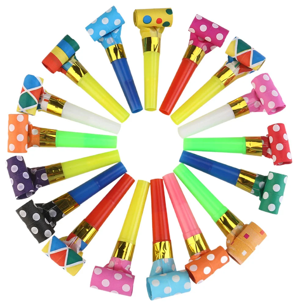 50 Pcs Party Noise Makers Birthday Blowouts Horns Whistles Musical Noisemakers Paper Blower
50 Pcs Party Noise Makers Birthday Blowouts Horns Whistles Musical Noisemakers Paper Blower