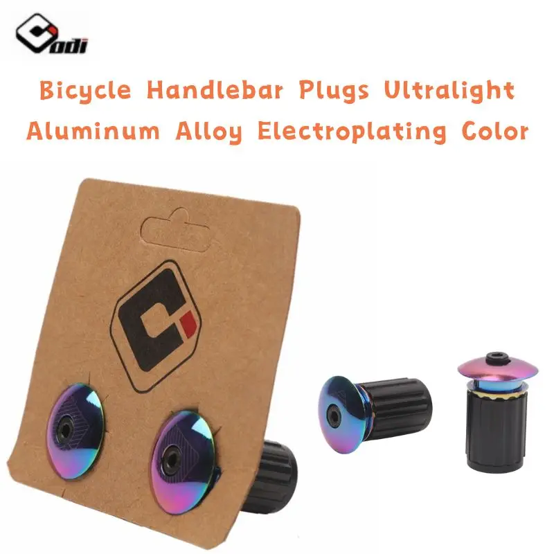 ODI Bicycle Handlebar Plugs Ultralight Aluminum Alloy Electroplating Color Suitable for MTB Mountain Road Bike Handle Bar Grip
ODI Bicycle Handlebar Plugs Ultralight Aluminum Alloy Electroplating Color Suitable for MTB Mountain Road Bike Handle Bar Grip