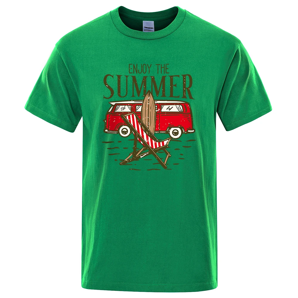 Enjoy The Summer When It'S Coming T-Shirts Men Fashion Loose Casual Wear Summer Cotton T-Shirt Harajuku Fashion Cotton New Tops
Enjoy The Summer When It'S Coming T-Shirts Men Fashion Loose Casual Wear Summer Cotton T-Shirt Harajuku Fashion Cotton New Tops