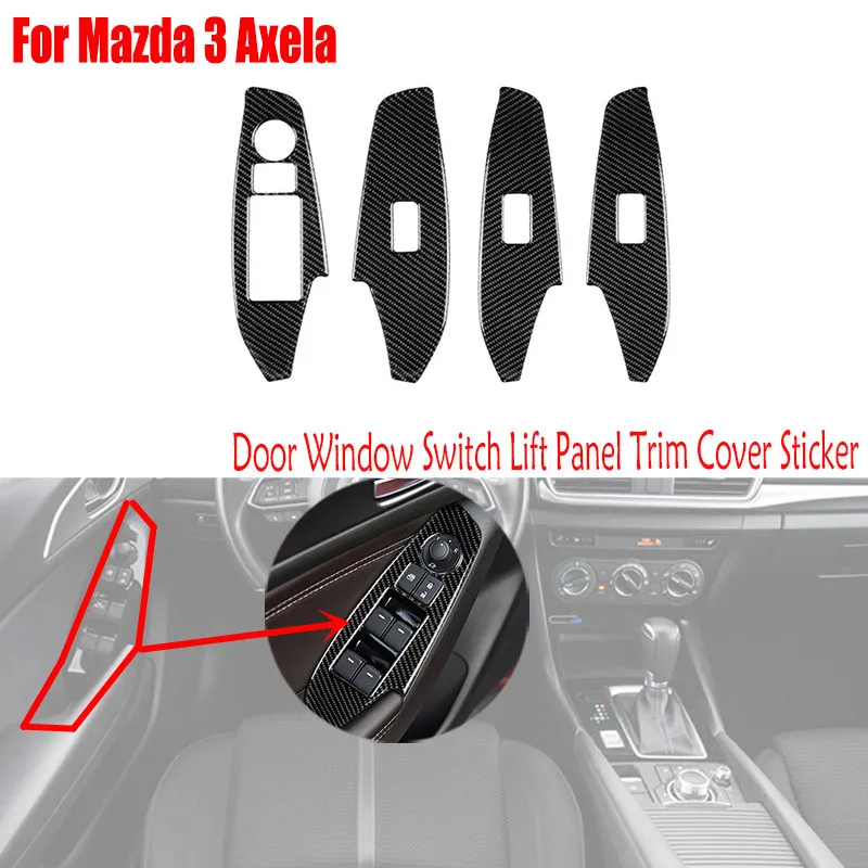 For Mazda 3 Axela 2014 2017 2018 Carbon Fiber Car Accessories Interior Parts Door Window Switch Lift Panel Trim Sticker
For Mazda 3 Axela 2014 2017 2018 Carbon Fiber Car Accessories Interior Parts Door Window Switch Lift Panel Trim Sticker