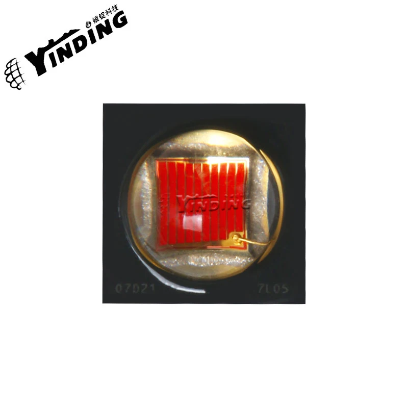 LA H9GP High Power LED Lights, 612-624nm Red Light, Architectural Garden Lighting, Free SMD Reflow Soldering, 3W, 10PCS
LA H9GP High Power LED Lights, 612-624nm Red Light, Architectural Garden Lighting, Free SMD Reflow Soldering, 3W, 10PCS