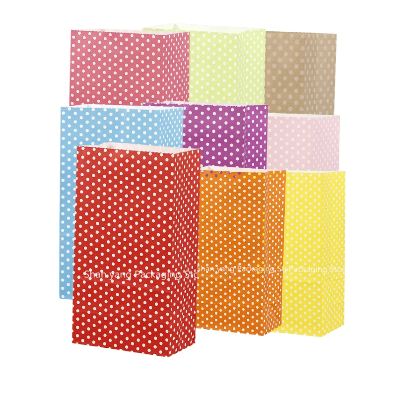24paper bags standing point pure bag candy kids party birthday food paper kraft color gift bag handling bag supplies
24paper bags standing point pure bag candy kids party birthday food paper kraft color gift bag handling bag supplies