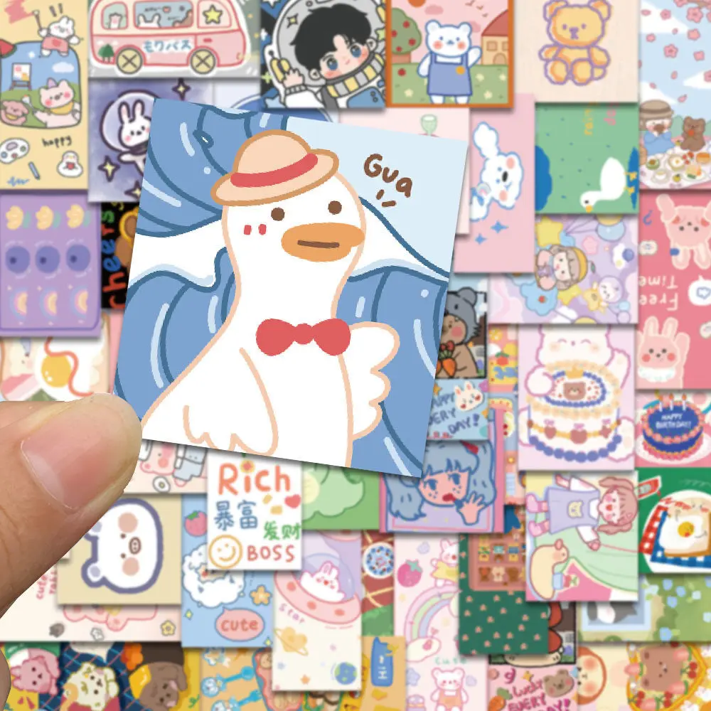 10/30/50Pcs Korean Ins Girly Style Small Fresh Illustration Cute Sticker Self-Adhesive Diy Hand Account Laptop Phone Toy Sticker
10/30/50Pcs Korean Ins Girly Style Small Fresh Illustration Cute Sticker Self-Adhesive Diy Hand Account Laptop Phone Toy Sticker