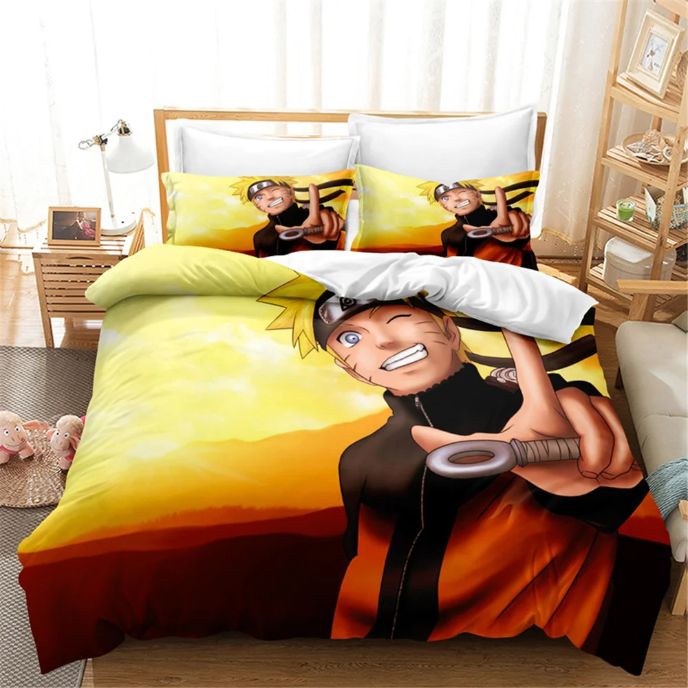 Ninja Uzumaki Uchiha Narutoes Duvet Cover Cartoon Bedding Set Double 200x200 Size for Kids Boy Girls Bedroom Decor Home Textile
Ninja Uzumaki Uchiha Narutoes Duvet Cover Cartoon Bedding Set Double 200x200 Size for Kids Boy Girls Bedroom Decor Home Textile