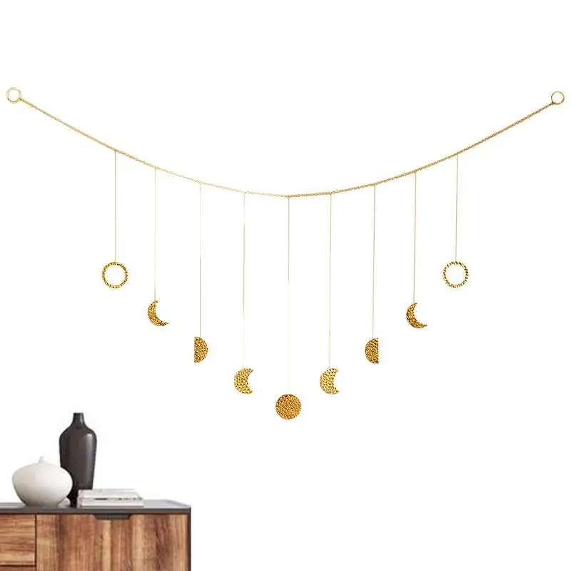 Boho Moon Phase Wall Decor Boho Decor Banner Wall Art Garland Bohemian Metal Moon Cycle Home Decoration For Bedroom Living Room
Boho Moon Phase Wall Decor Boho Decor Banner Wall Art Garland Bohemian Metal Moon Cycle Home Decoration For Bedroom Living Room