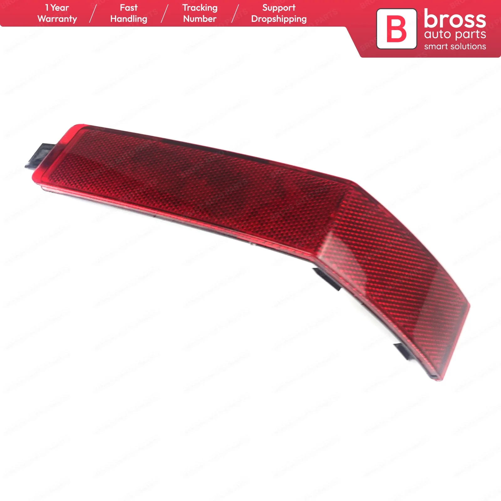 BSP1079 Rear Bumper Reflector Light Tail Stop Lamp Cover Red Color RIGHT 7C0945106 For VW Crafter MK2 SY SZ 2017-ON E-Crafter
BSP1079 Rear Bumper Reflector Light Tail Stop Lamp Cover Red Color RIGHT 7C0945106 For VW Crafter MK2 SY SZ 2017-ON E-Crafter