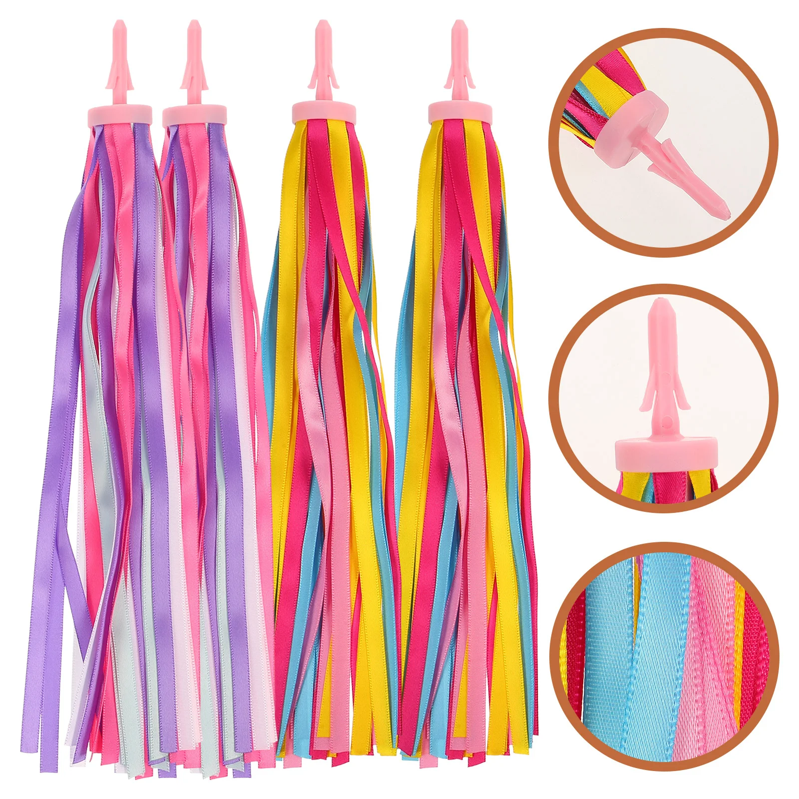2 Pairs Handlebar Ribbons Poppets Kids Toys For Kids Handlebar Toy Bike Streamers Men Toys Tassels Man Juguetes
2 Pairs Handlebar Ribbons Poppets Kids Toys For Kids Handlebar Toy Bike Streamers Men Toys Tassels Man Juguetes