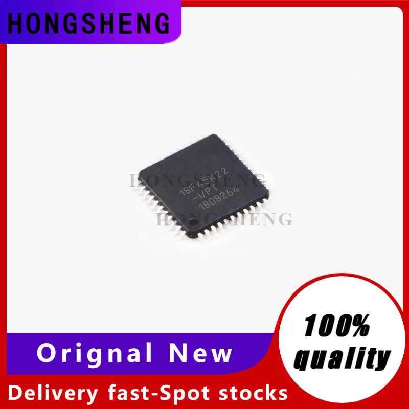 2-10pcs/lot PIC18F45K22-I/PT PIC18F45K22 Encapsulated LQFP-44 microcontroller IC can be burned instead
2-10pcs/lot PIC18F45K22-I/PT PIC18F45K22 Encapsulated LQFP-44 microcontroller IC can be burned instead