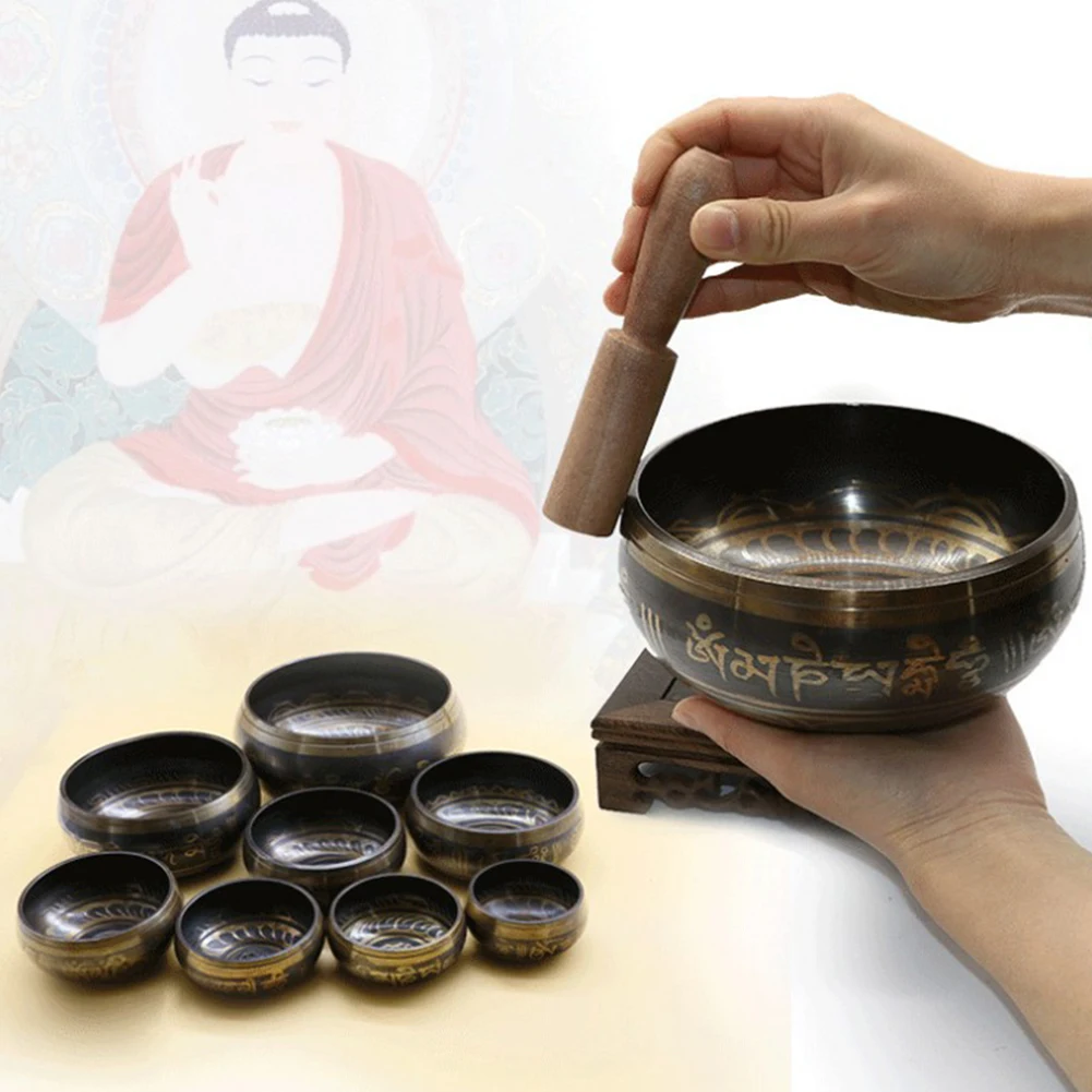 8-17.5cm Brass Buddha Sound Bowl Tibetan Chanting Bowl For Yoga Meditation Tibetan Bowl Sing Bowl Nepalese Buddhist Tibetan
8-17.5cm Brass Buddha Sound Bowl Tibetan Chanting Bowl For Yoga Meditation Tibetan Bowl Sing Bowl Nepalese Buddhist Tibetan