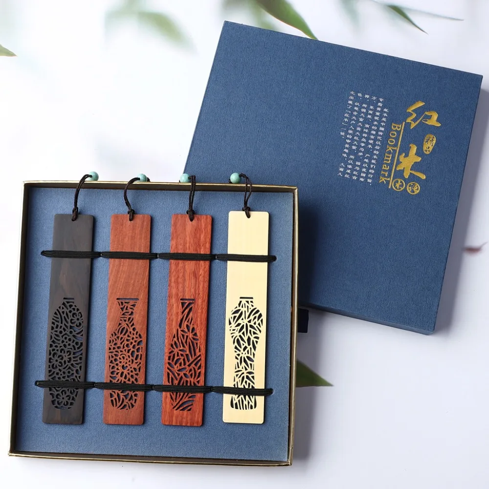 4Pcs Multicolor Wooden Bookmark Set Rectangle Hollow Out Chinese Bookmark 5.5"×1.2" High Quality Retro Bookmark
4Pcs Multicolor Wooden Bookmark Set Rectangle Hollow Out Chinese Bookmark 5.5"×1.2" High Quality Retro Bookmark