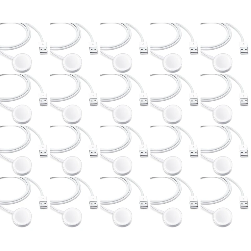 20X For Iwatch Charger Cable Fast Compatible With Apple Watch Series SE 7 6 5 4 3 2 1(3.3FT/1M)
20X For Iwatch Charger Cable Fast Compatible With Apple Watch Series SE 7 6 5 4 3 2 1(3.3FT/1M)