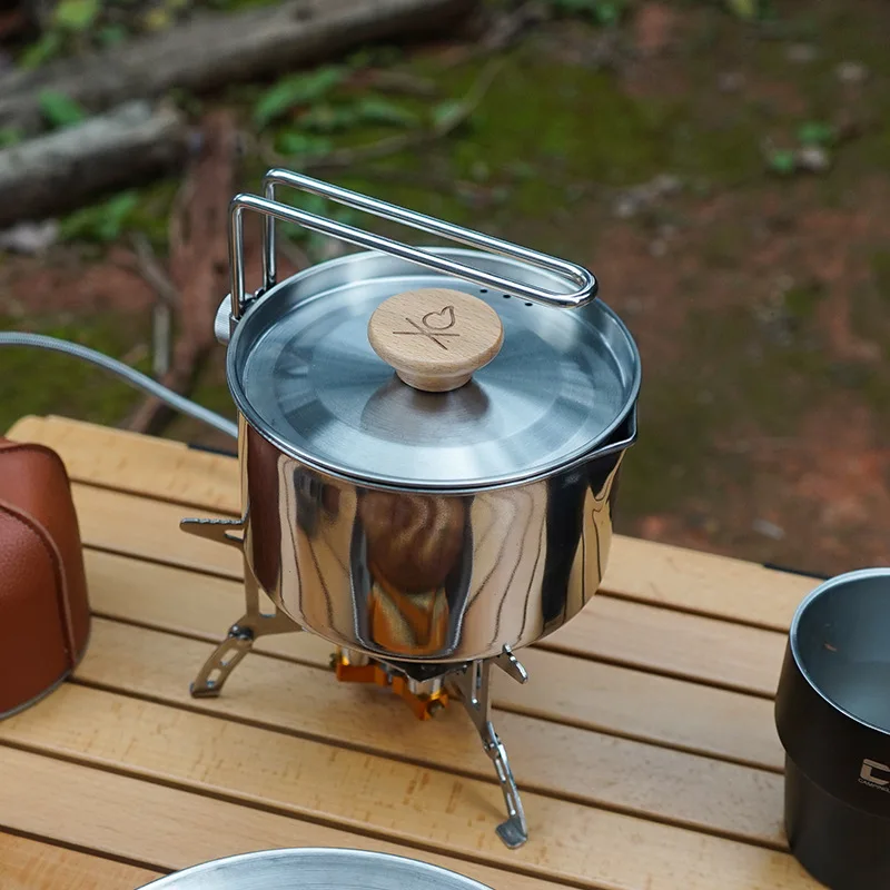 Outdoor Multi-function 304 Stainless Steel Kettle Mountaineering Portable Coffee Pot Foldable Fishing Camping Pot Teapot
Outdoor Multi-function 304 Stainless Steel Kettle Mountaineering Portable Coffee Pot Foldable Fishing Camping Pot Teapot