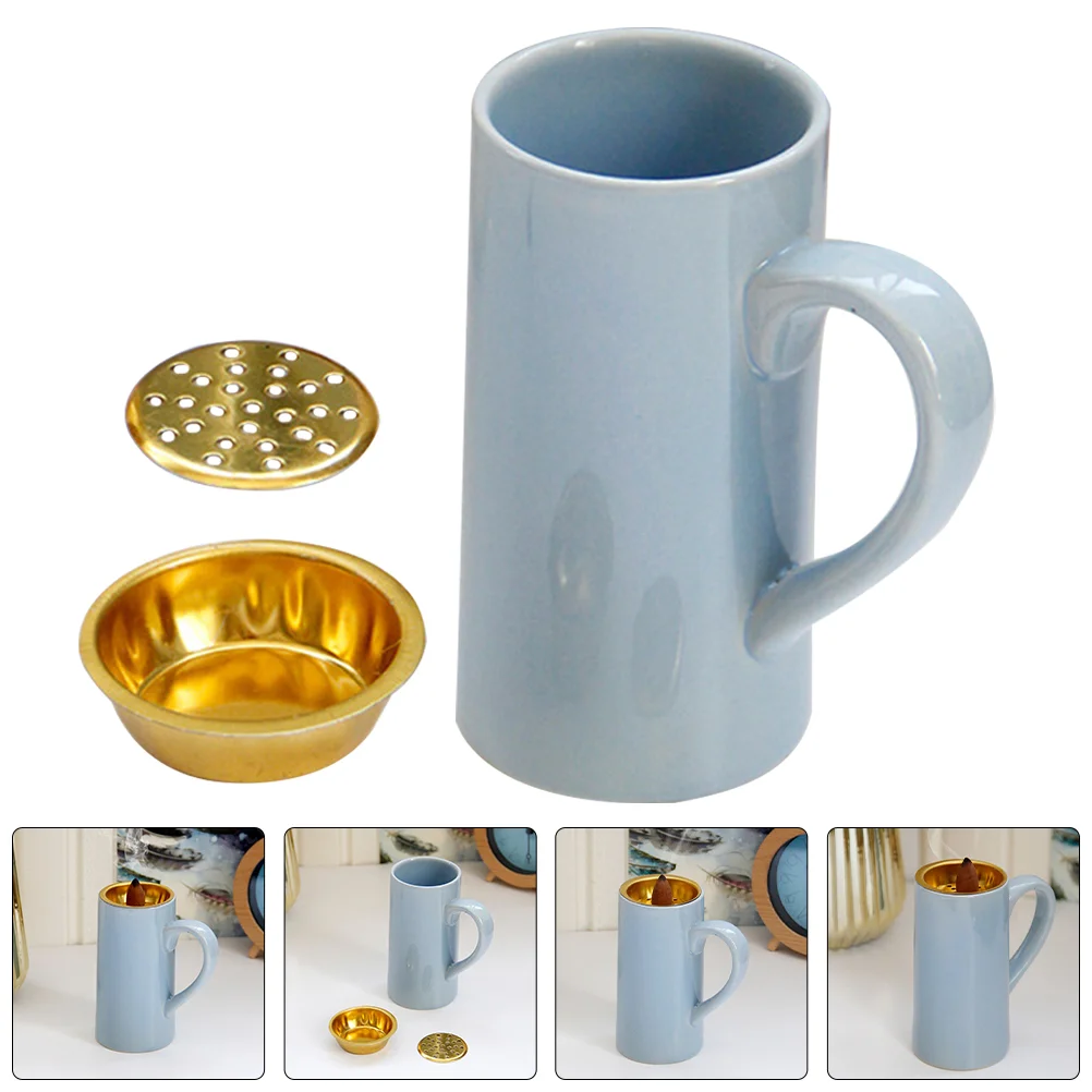 Burner Holder Cone Ash Catcher Bowl Stick Waterfall Pot Ceramic Retro Coil Censer Aroma Metal Tray Holders Zen Reverse Tower
Burner Holder Cone Ash Catcher Bowl Stick Waterfall Pot Ceramic Retro Coil Censer Aroma Metal Tray Holders Zen Reverse Tower
