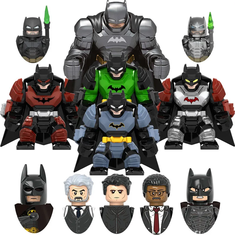 Movies Plastic Batman Anime dolls Mini Action Toy Figures Building Blocks Assembly Educational Toys Kids Birthday Gifts X0334
Movies Plastic Batman Anime dolls Mini Action Toy Figures Building Blocks Assembly Educational Toys Kids Birthday Gifts X0334