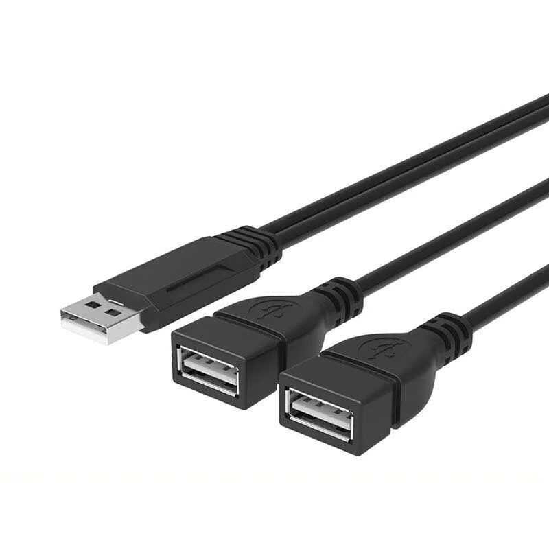 2.0 USB One Female, Two Male Data Charging Cable One-to-Two Charging Cable 1 Minute 2USB Data Cable 30cm
2.0 USB One Female, Two Male Data Charging Cable One-to-Two Charging Cable 1 Minute 2USB Data Cable 30cm