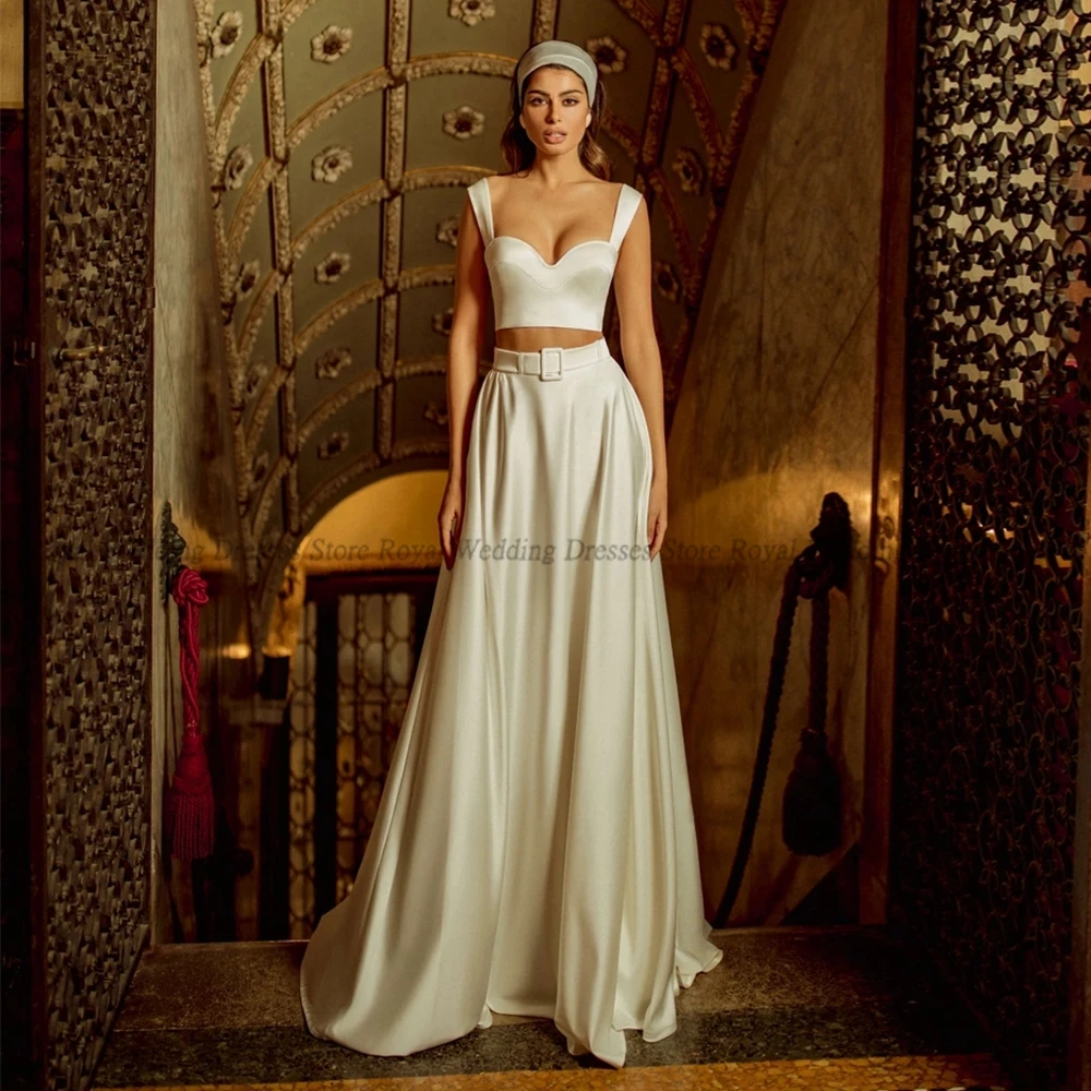 High Quality A Line Wedding Dresses Sleeveless Ribbon Sashes Draped Open Back Sashes 2022 Summer Floor Length Gowns Robe De Ma
High Quality A Line Wedding Dresses Sleeveless Ribbon Sashes Draped Open Back Sashes 2022 Summer Floor Length Gowns Robe De Ma