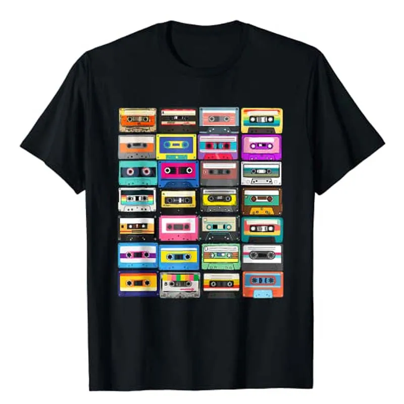 Cassette Mixtape Retro 1980s 1990s Music Vintage Graphic T-Shirt Funny 80S 90S Retro Style Costume Humorous Party Tee Y2k Top
Cassette Mixtape Retro 1980s 1990s Music Vintage Graphic T-Shirt Funny 80S 90S Retro Style Costume Humorous Party Tee Y2k Top