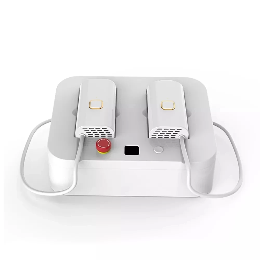 808nm Diode Laser Hair Removal Multifunction Double Heads 2000000 Flashes Permanent Epilator &Skin Care Whitening Tightening SPA 
808nm Diode Laser Hair Removal Multifunction Double Heads 2000000 Flashes Permanent Epilator &Skin Care Whitening Tightening SPA