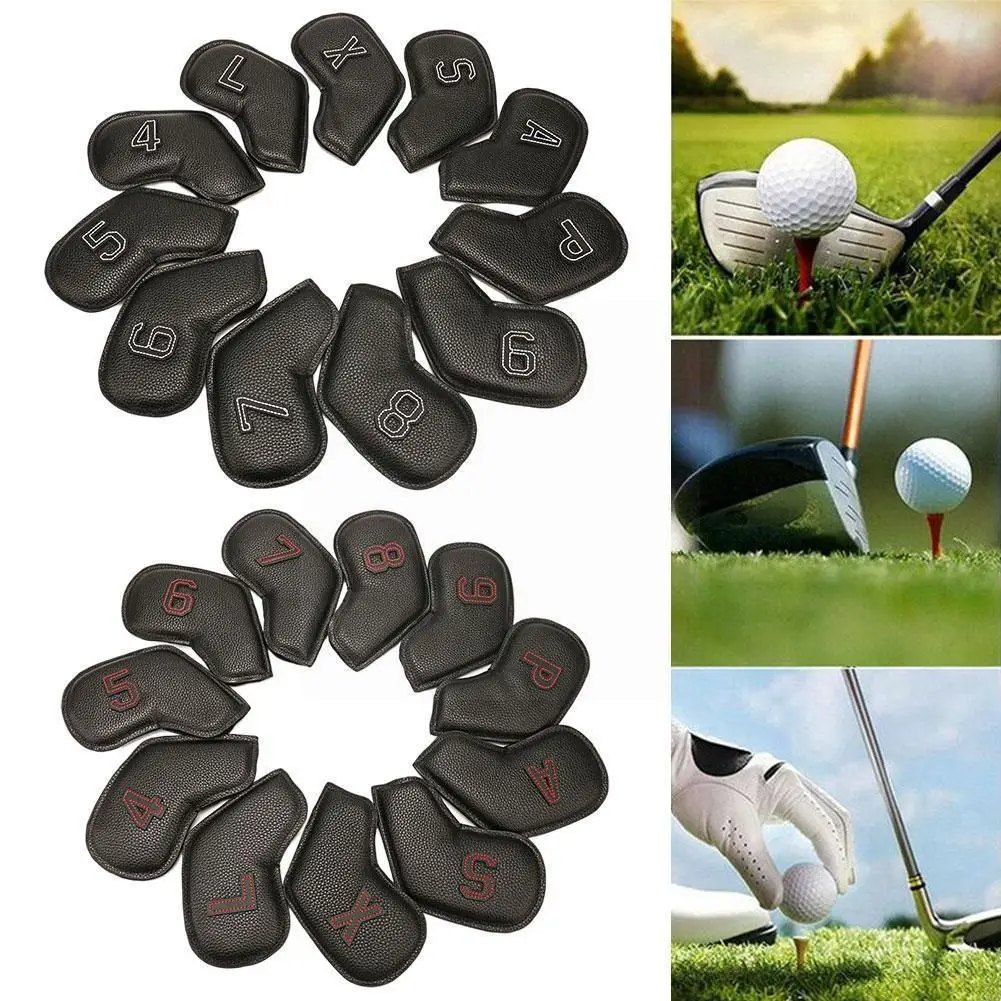 11pcs Set Golf Iron Cover Cue Cap Cover Golf Club Protective Edge Oil Process Cover Club Golf Accessories E7d9
11pcs Set Golf Iron Cover Cue Cap Cover Golf Club Protective Edge Oil Process Cover Club Golf Accessories E7d9