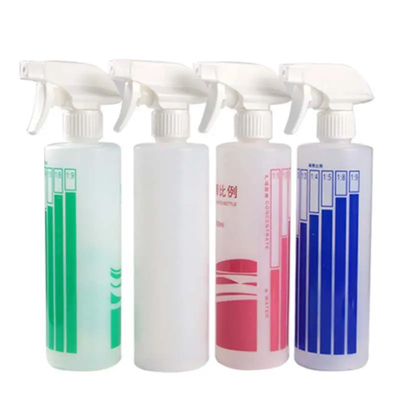 Plastic Spray Bottle Fine Mist 500ml Refillable Reusable Dilution Ratio Sprayer
Plastic Spray Bottle Fine Mist 500ml Refillable Reusable Dilution Ratio Sprayer