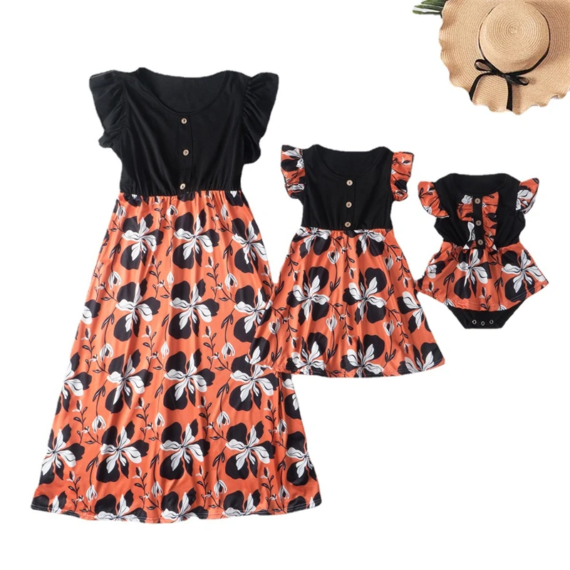 Family Pair Look Mother Day Gift Kid Mommy Long Legs And Me Daughter Equal Dress Parent Child Matching Outfit Baby Girl Clothes
Family Pair Look Mother Day Gift Kid Mommy Long Legs And Me Daughter Equal Dress Parent Child Matching Outfit Baby Girl Clothes
