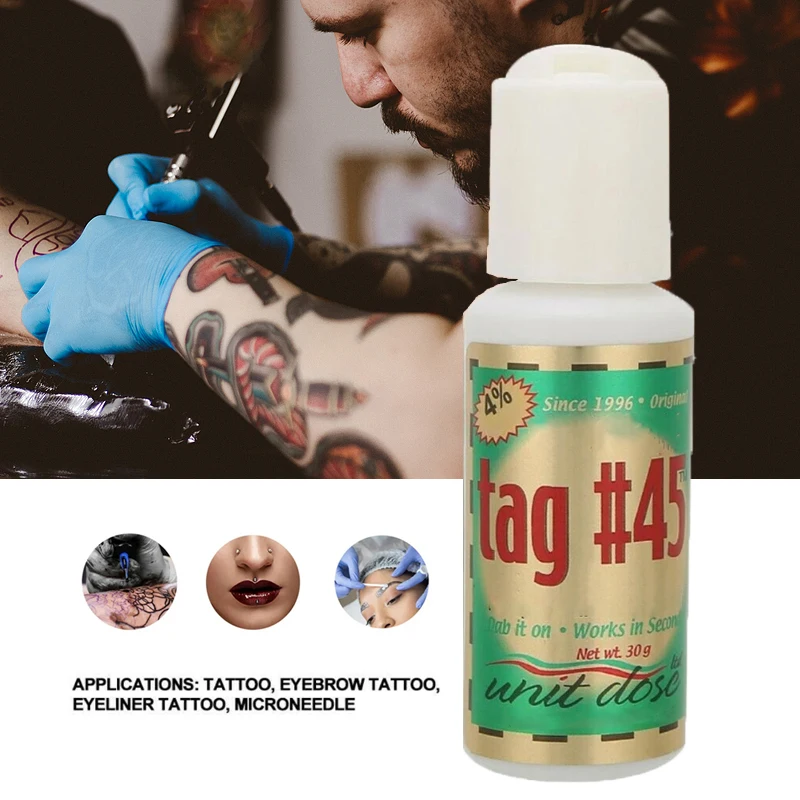 2023 New Original 4% Tag 45 Gel 30ml Professional Permanent Makeup Eyebrow Lip Eyeliner Beauty Auxiliary Gel Armadillo Machine
2023 New Original 4% Tag 45 Gel 30ml Professional Permanent Makeup Eyebrow Lip Eyeliner Beauty Auxiliary Gel Armadillo Machine