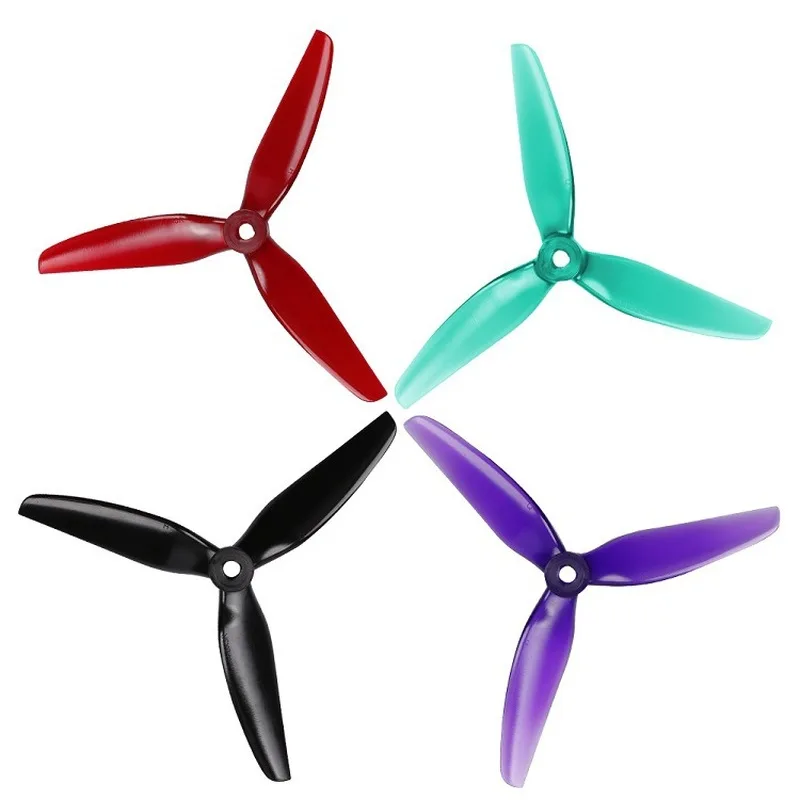8PCS HQ Durable Prop 5.1X4.1X3 Tri-blade eller High Efficiency 5" for FPV Racing RC Helicopter Camera Drone
8PCS HQ Durable Prop 5.1X4.1X3 Tri-blade eller High Efficiency 5" for FPV Racing RC Helicopter Camera Drone
