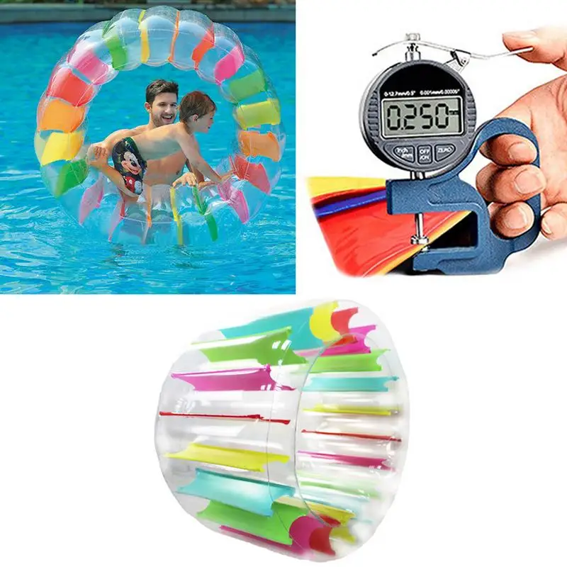 Kids Colorful Inflatable Water Wheel Roller Float 39inch Roll Ball For Boys And Girls Swimming Pool Toys Grass Plaything
Kids Colorful Inflatable Water Wheel Roller Float 39inch Roll Ball For Boys And Girls Swimming Pool Toys Grass Plaything