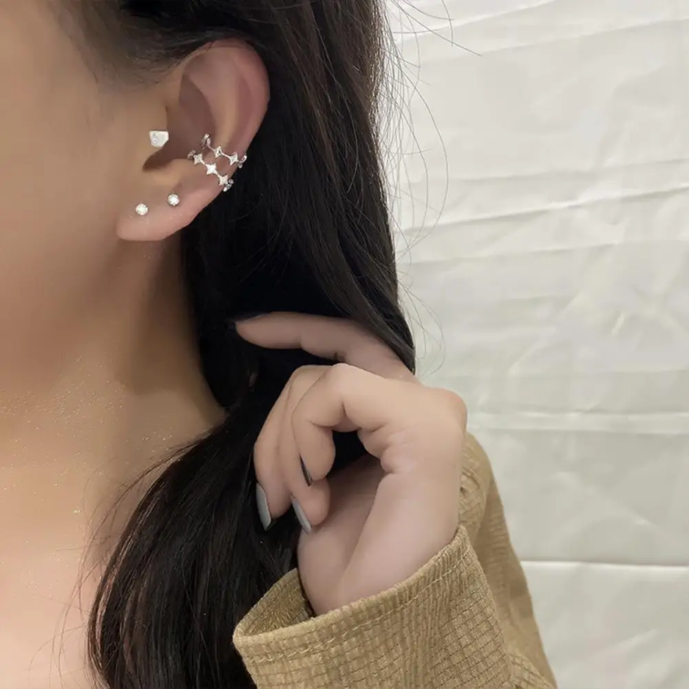 Stylish Lady Ear Cuff Shiny Durable Female Ear Clip Fashion Earring Ear Cuff Ear Clip 1Pc
Stylish Lady Ear Cuff Shiny Durable Female Ear Clip Fashion Earring Ear Cuff Ear Clip 1Pc