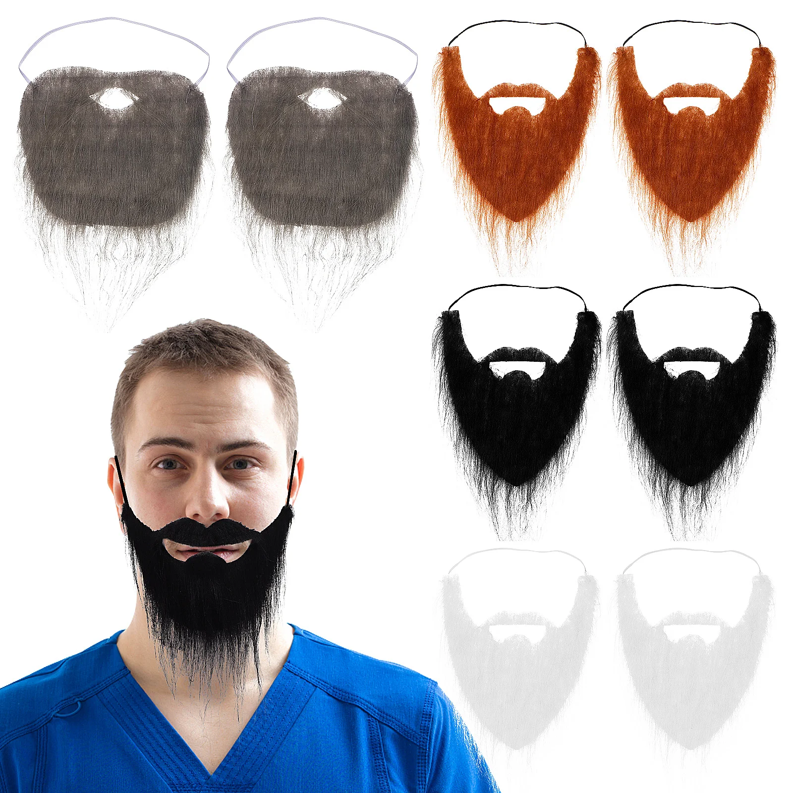 Beard Suit Funny Prop Cosplay False Whisker Mustache Halloween Fake Beards For Kids
Beard Suit Funny Prop Cosplay False Whisker Mustache Halloween Fake Beards For Kids
