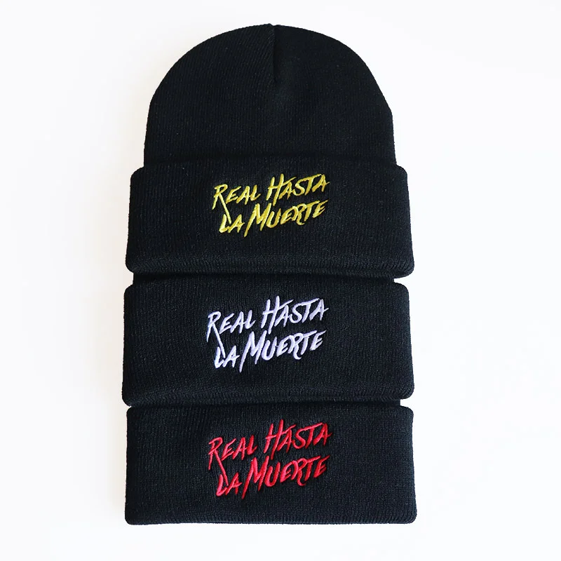 2019 Trend Real Hasta La Muerte Embroidery Knitted Hat Wool Hat Hip Hop Pullover Hat น่ารัก สวยงาม handmade หมวกไหมพร
2019 Trend Real Hasta La Muerte Embroidery Knitted Hat Wool Hat Hip Hop Pullover Hat น่ารัก สวยงาม handmade หมวกไหมพร