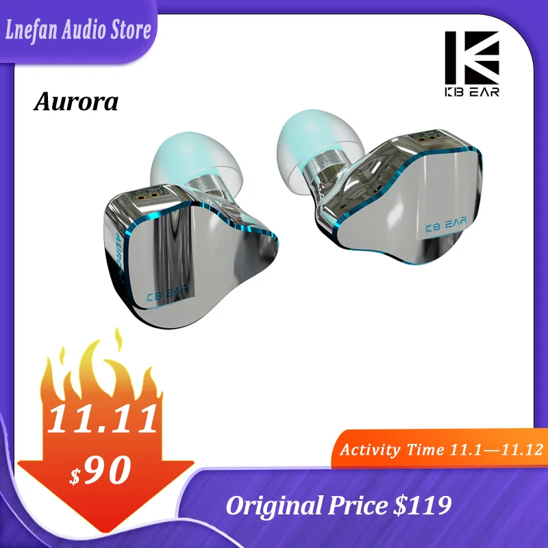 KBEAR Aurora HiFi проводные наушники, одиночные динамические нано-титановые диафрагменные наушники, наушники-вкладыши, DJ монитор, гарнитура IEM
KBEAR Aurora HiFi проводные наушники, одиночные динамические нано-титановые диафрагменные наушники, наушники-вкладыши, DJ монитор, гарнитура IEM