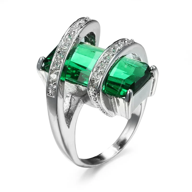 New high Quality Rectangular Zircon Ring Unique Charm Style Round Design Female Rings Women Engagement Ring Fashion Jewelry Gift
New high Quality Rectangular Zircon Ring Unique Charm Style Round Design Female Rings Women Engagement Ring Fashion Jewelry Gift