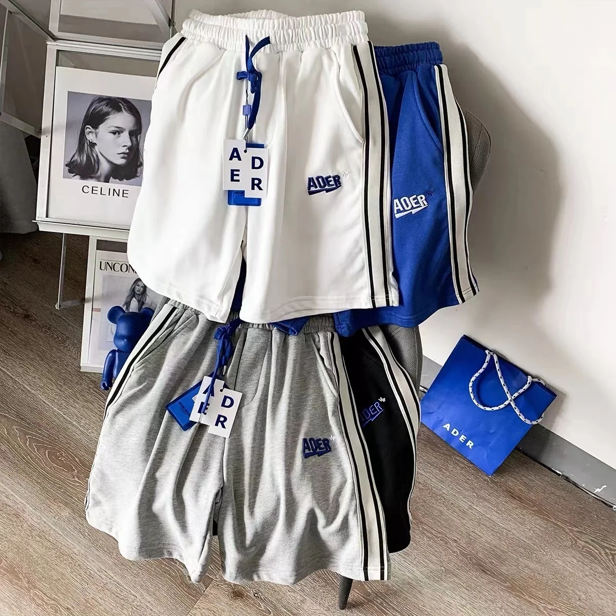 ADER ERROR High Quality Lightning Embroidery Shorts Five Men's and Women's Loose Couples Summer Casual Sports Pants
ADER ERROR High Quality Lightning Embroidery Shorts Five Men's and Women's Loose Couples Summer Casual Sports Pants