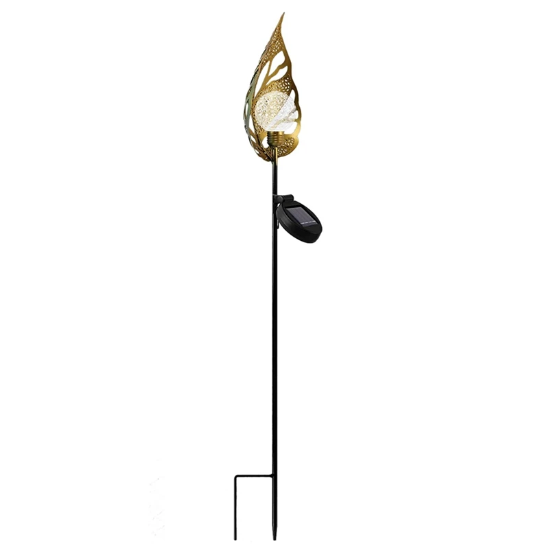 Solar Garden Light Art Metal Leaf Warm White LED Solar Powered Outdoor Garden Lights Yard Decoration Stake Light Lawn
Solar Garden Light Art Metal Leaf Warm White LED Solar Powered Outdoor Garden Lights Yard Decoration Stake Light Lawn